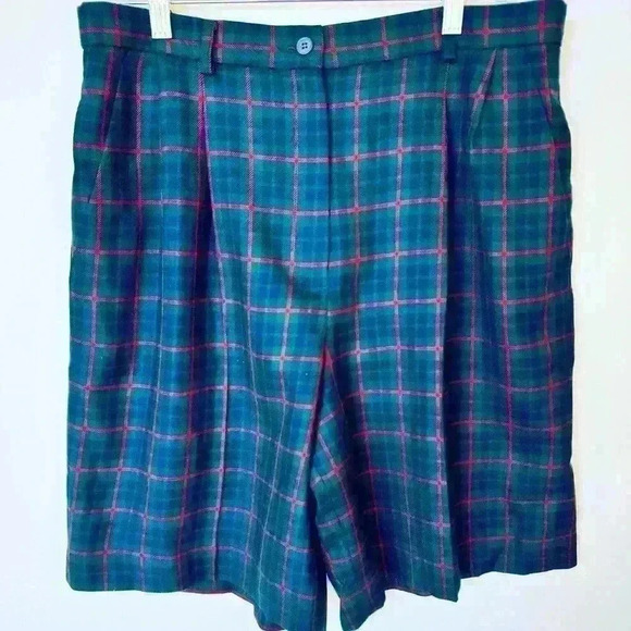 Pendleton 100% Wool Vintage Shorts - Picture 1 of 6